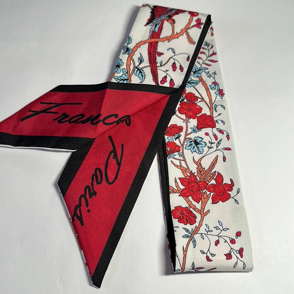 Two Thin Scarves / Hair Bands / Scarves
- #841